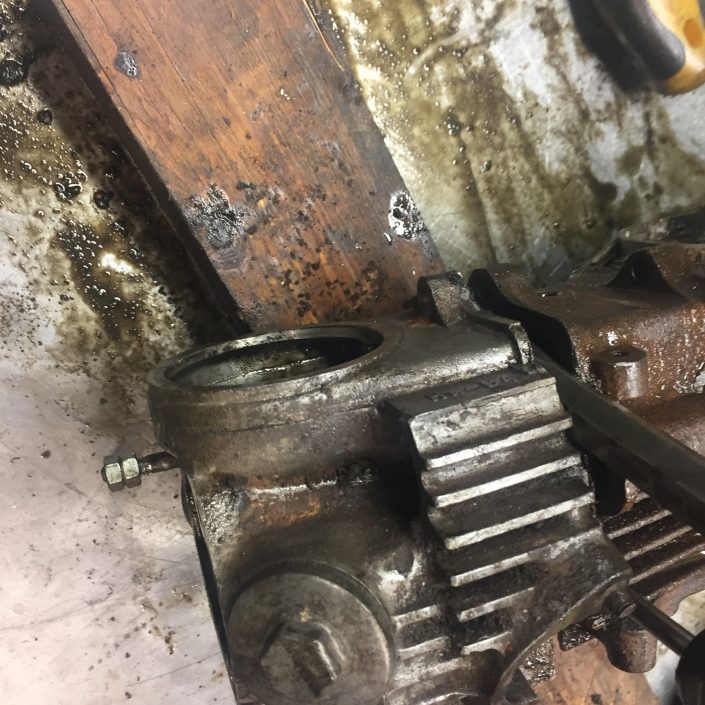 monkey bike before repaire engines4460