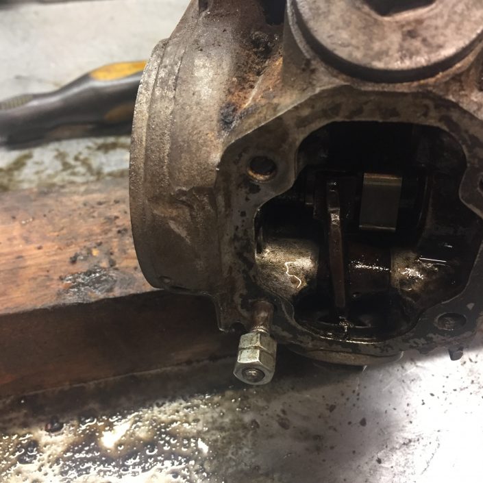 monkey bike before repaire engines4461