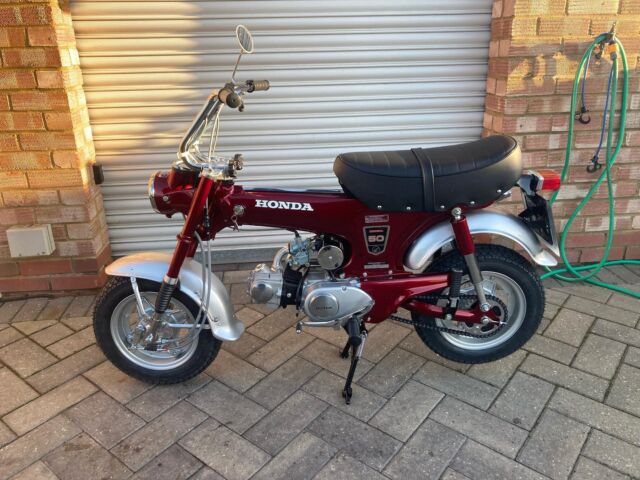 #hondaz50a #z50m #z50r #st70 just finished restoring this early ST 50 for a customer 😁.